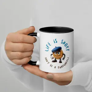 Life is Short - Don't Be a Twatwaffle - 11oz mug