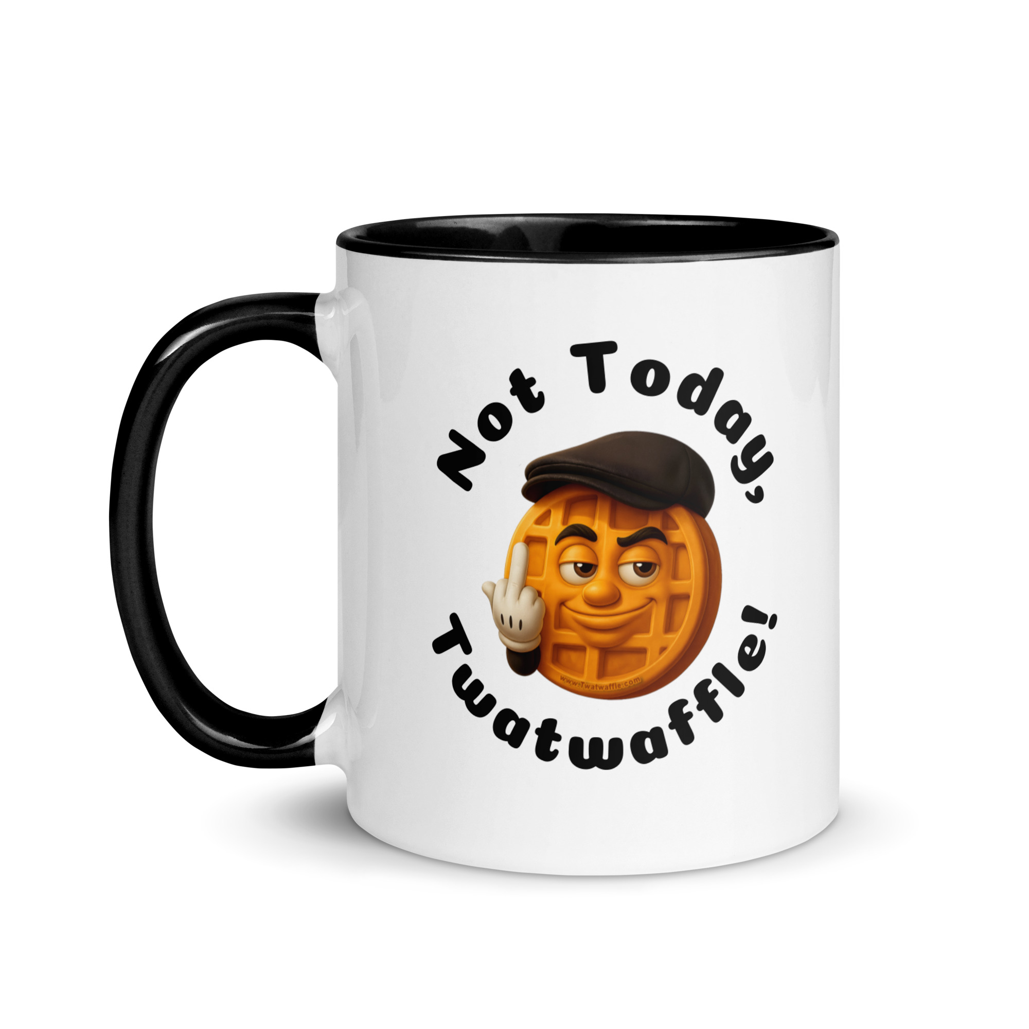 Not Today, Twatwaffle 11oz mug with color