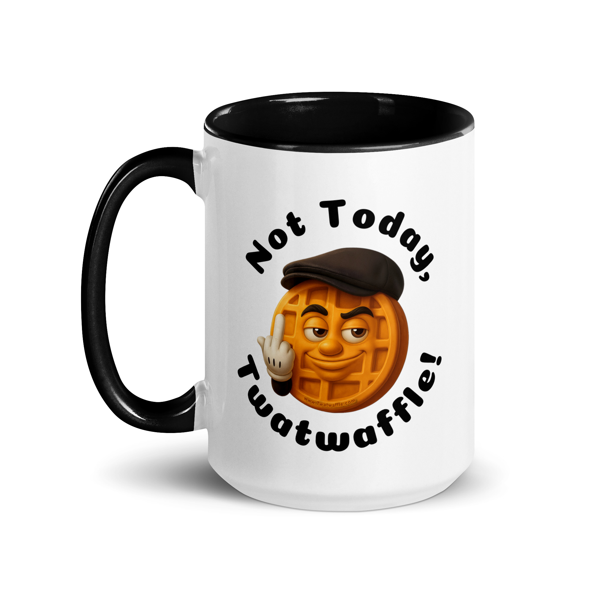 Not Today, Twatwaffle 15oz mug with color - Image 3