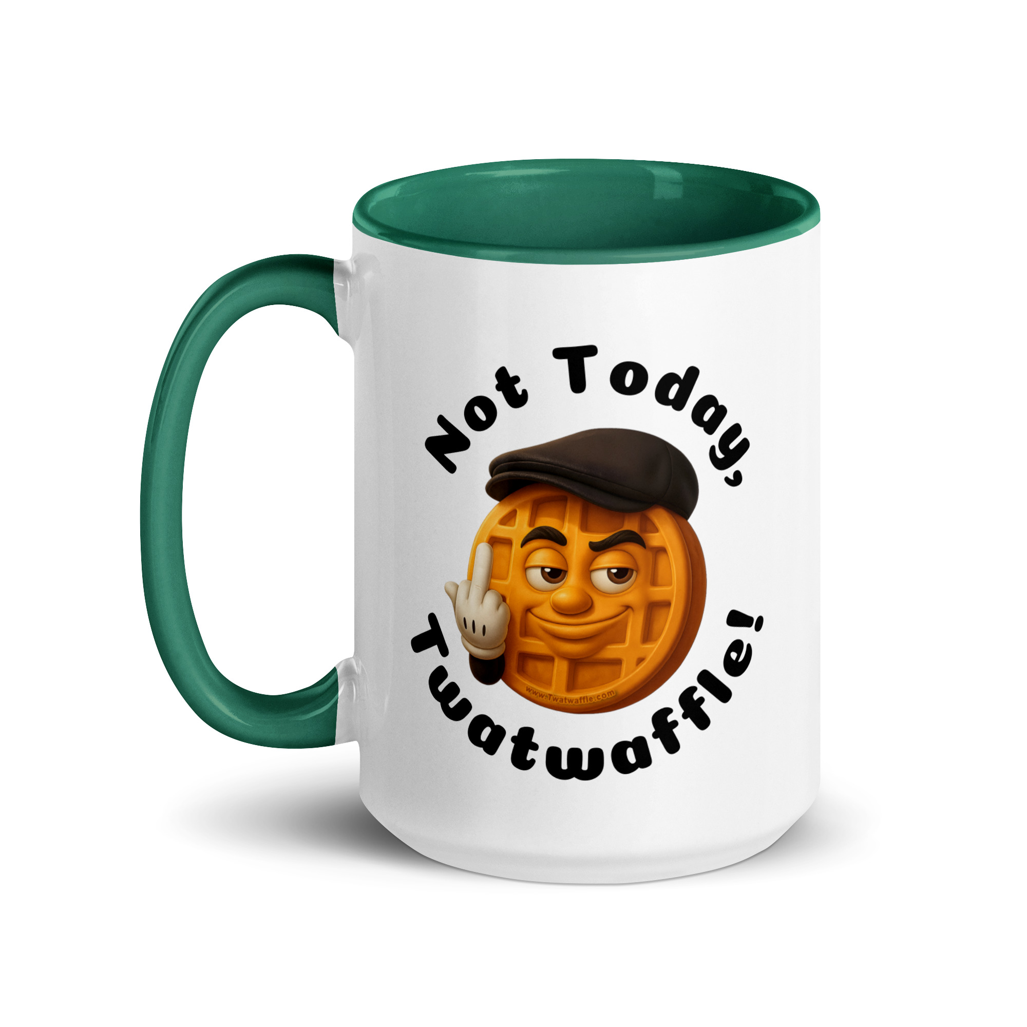 Not Today, Twatwaffle 15oz mug with color - Image 9