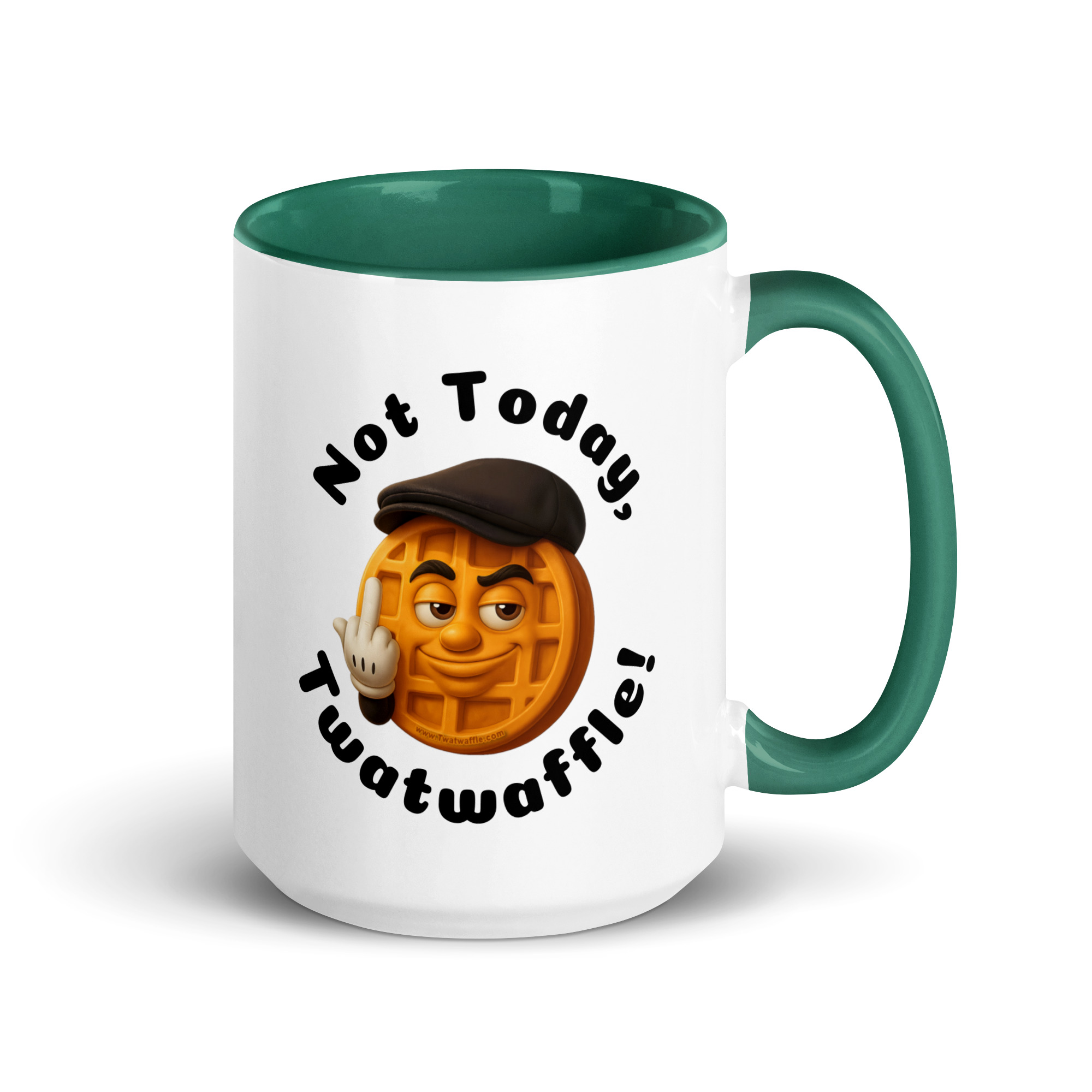 Not Today, Twatwaffle 15oz mug with color - Image 7