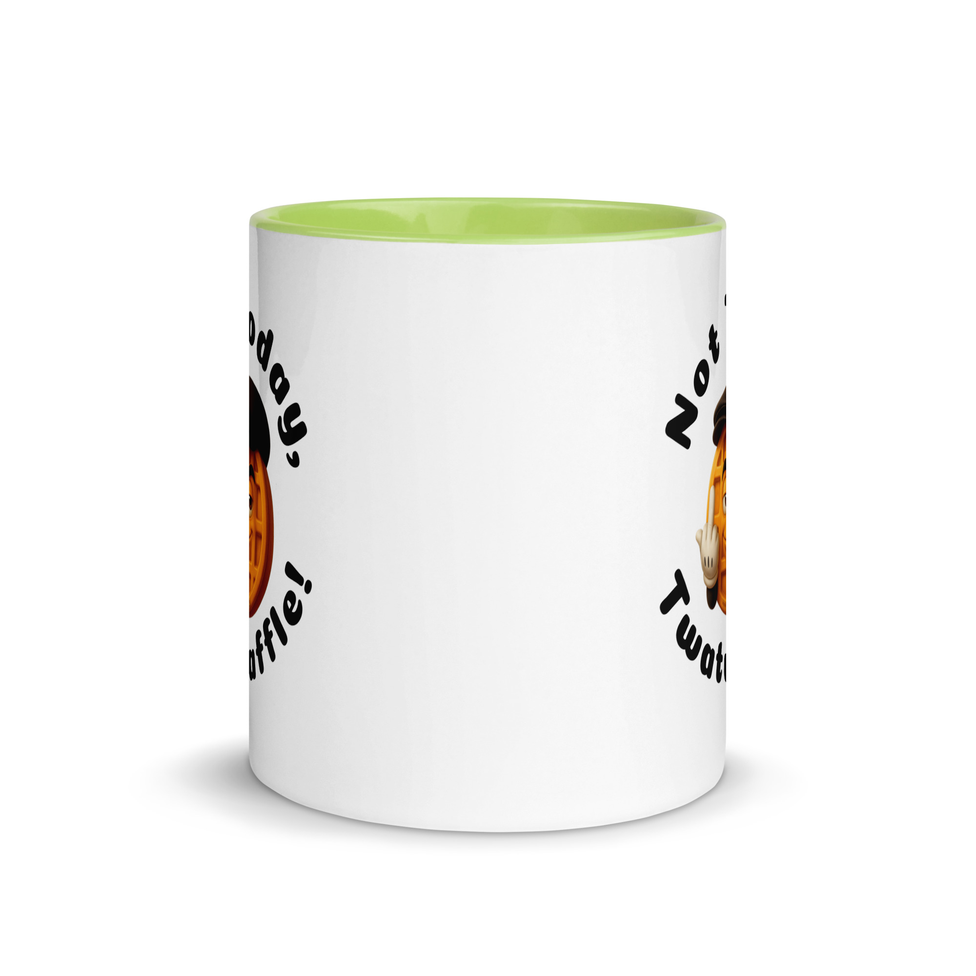 Not Today, Twatwaffle 11oz mug with color - Image 26