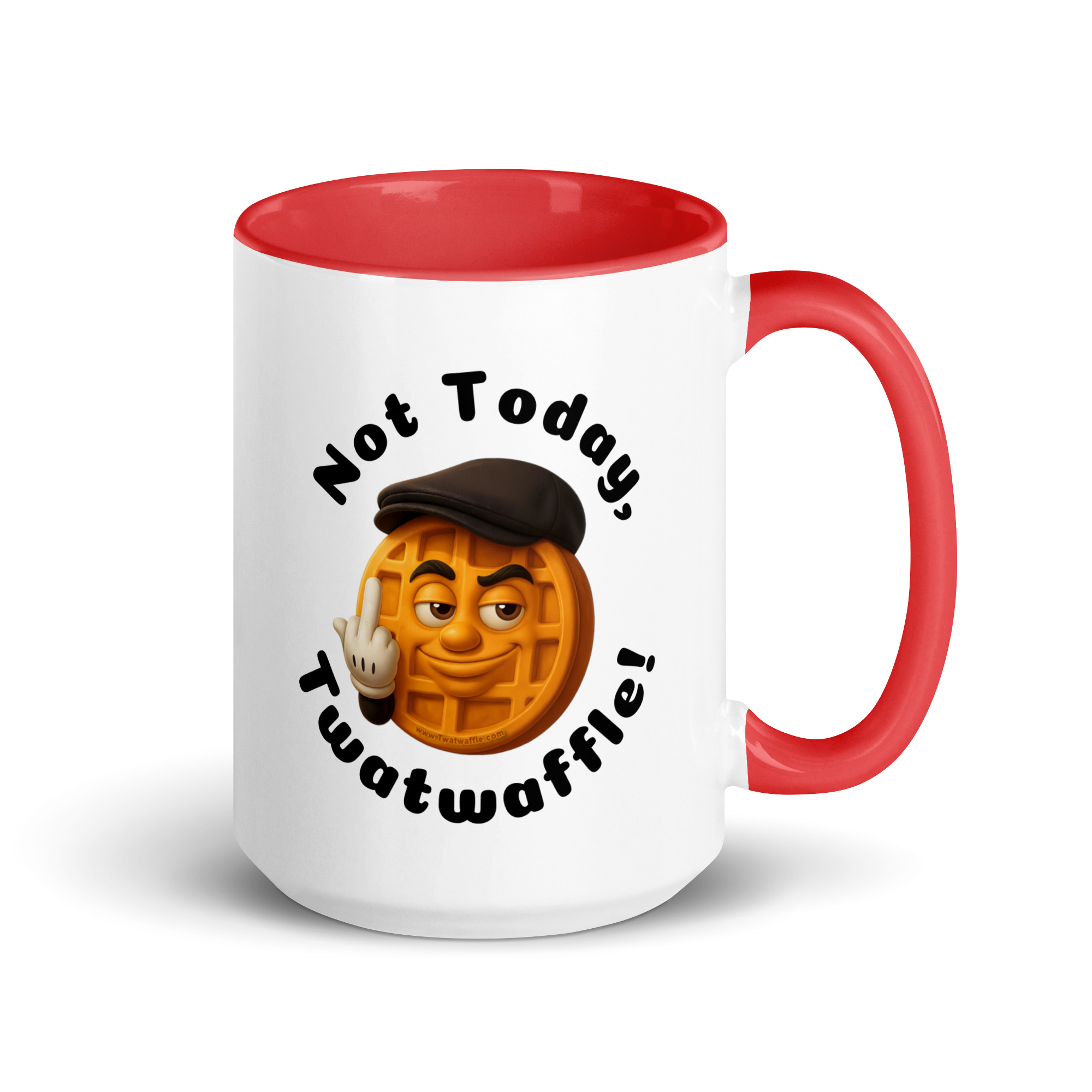 Not Today, Twatwaffle 15oz mug with color - Image 4